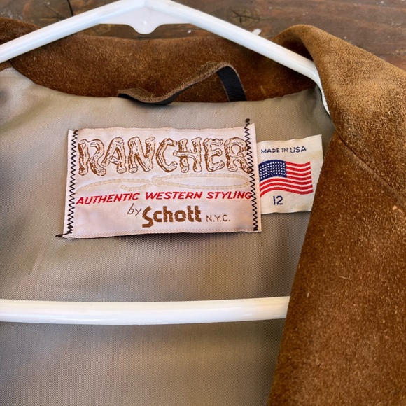 Vintage Western Jacket By Schott - Picture 2 of 3